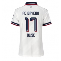 Camiseta Bayern Munich Michael Olise #17 Segunda Equipación Replica 2026-27 para mujer mangas cortas